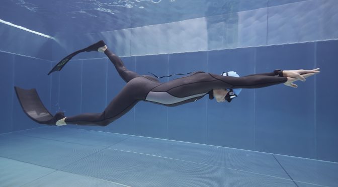 Freediving bazén pool train