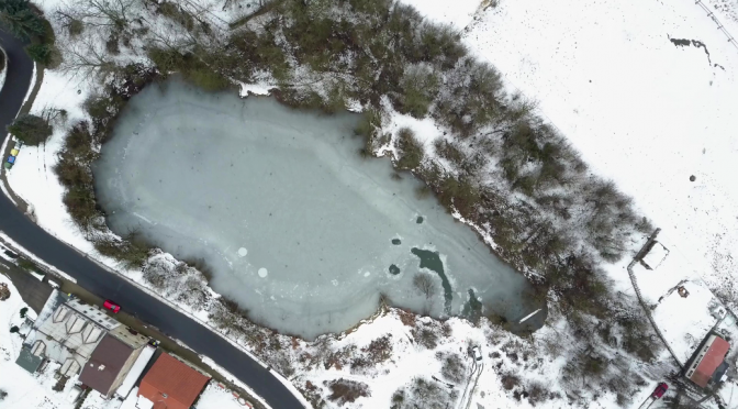 Přítkov Vápenka Ice Freediving