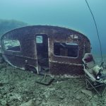 Freediving Hemmoor Kreidesee Wohnwagen