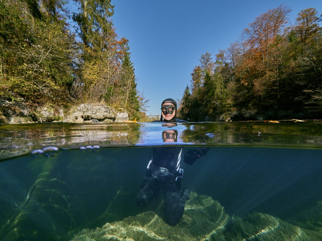 Traun / Traunfall - freediving 