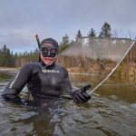 ice freediving lisci rybník liščí hrádecký kristinin hrádek