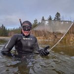 ice freediving lisci rybník liščí hrádecký kristinin hrádek