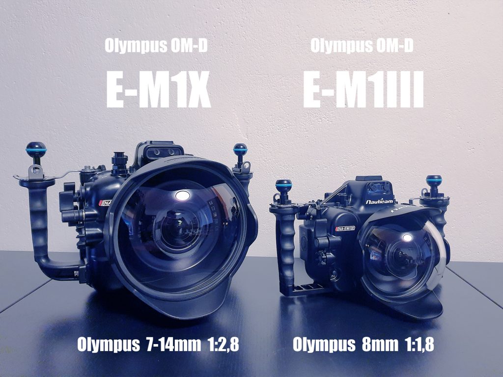 Nauticam NA-EM1X vs NA-EM1III Olympus housing OM-D