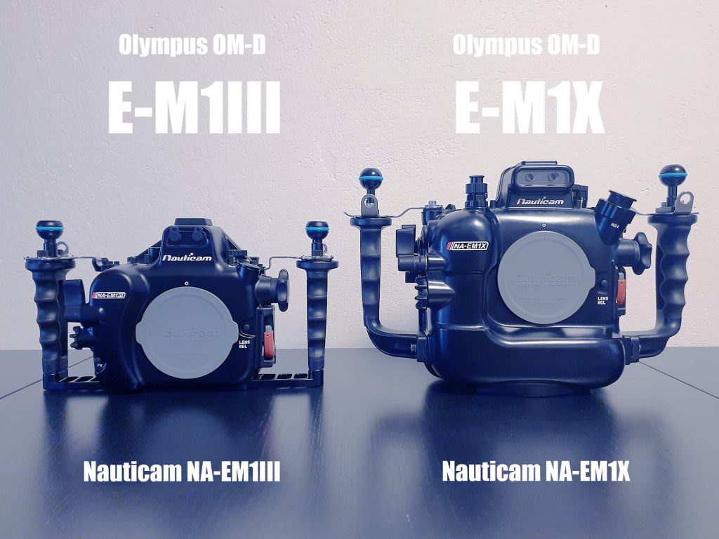 Nauticam NA-EM1X vs NA-EM1III Olympus housing OM-D