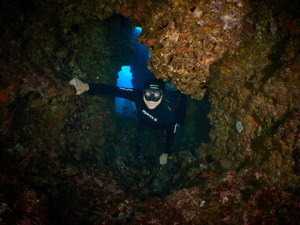 Freediving Illes Medes cave