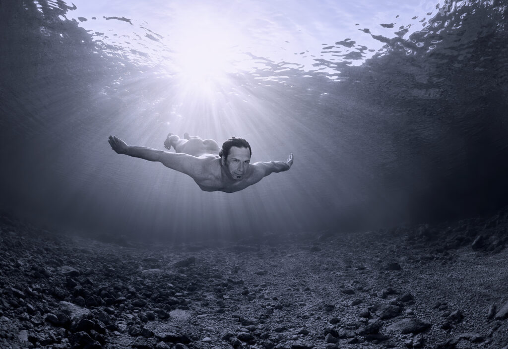 freediver free ardiatic susac lighthouse lastovo diving dive