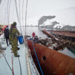 Wreck of the Governoren Guvernøren Antarctica Antarktida diving freediving Global Surveyor