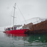 Wreck of the Governoren Guvernøren Antarctica Antarktida diving freediving Global Surveyor